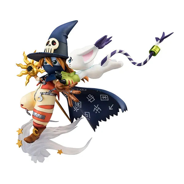 Digimon Adventure - Tailmon - Wizardmon - G.E.M. - 1/10 - 2021 Re-release (MegaHouse) [Shop Exclusive]ㅤ – MegaHouse – ActionFigureBrasil