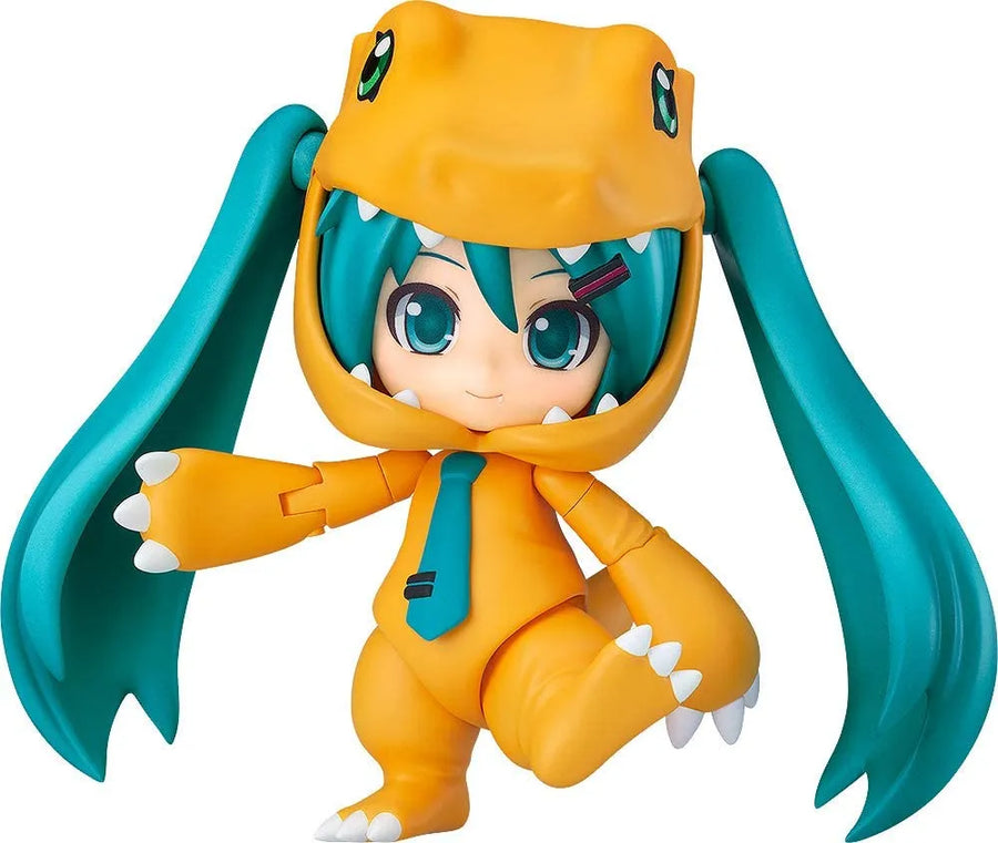 Digimon Adventure - Vocaloid - Hatsune Miku - Nendoroid #1439 - Kigurumi Agumon Ver. (Good Smile Company)ㅤ – Good Smile Company – ActionFigureBrasil