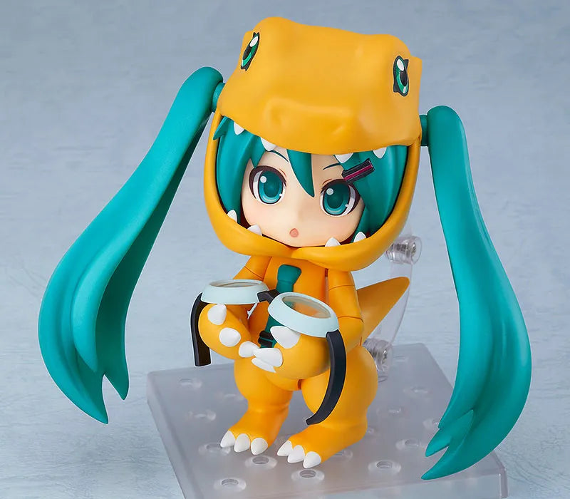 Digimon Adventure - Vocaloid - Hatsune Miku - Nendoroid #1439 - Kigurumi Agumon Ver. (Good Smile Company)ㅤ – Good Smile Company – ActionFigureBrasil