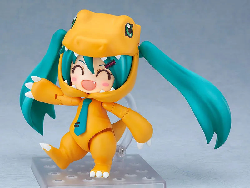 Digimon Adventure - Vocaloid - Hatsune Miku - Nendoroid #1439 - Kigurumi Agumon Ver. (Good Smile Company)ㅤ – Good Smile Company – ActionFigureBrasil