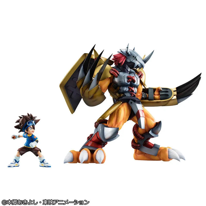 Digimon Adventure - WarGreymon - Yagami Taichi - Precious G.E.M. - 2025 Re-release (MegaHouse) [Shop Exclusive]ㅤ – MegaHouse – ActionFigureBrasil
