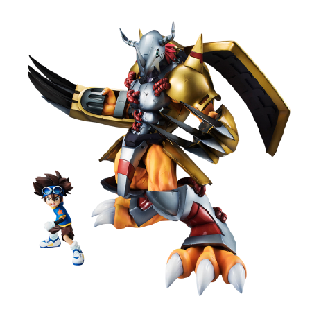 Digimon Adventure - WarGreymon - Yagami Taichi - Precious G.E.M. - Re-release (MegaHouse) [Shop Exclusive]ㅤ – MegaHouse – ActionFigureBrasil