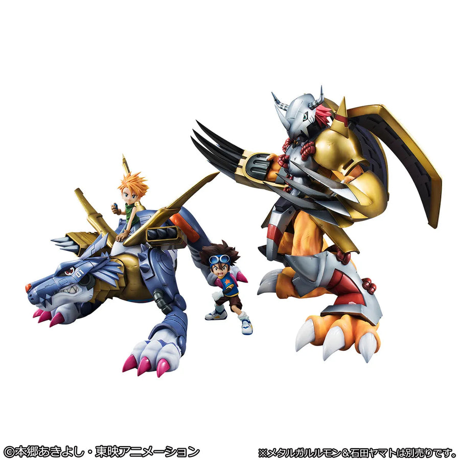 Digimon Adventure - WarGreymon - Yagami Taichi - Precious G.E.M. - Re-release (MegaHouse) [Shop Exclusive]ㅤ – MegaHouse – ActionFigureBrasil