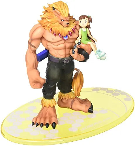 Digimon Tamers - Katou Juri - Leomon - G.E.M. (MegaHouse)ㅤ – MegaHouse – ActionFigureBrasil