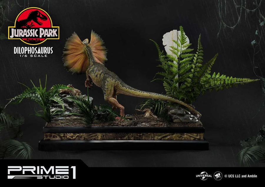 Dilophosaurus (Bonus Version) Jurassic Park (Film) – Prime1Studio – ActionFigure Brasil