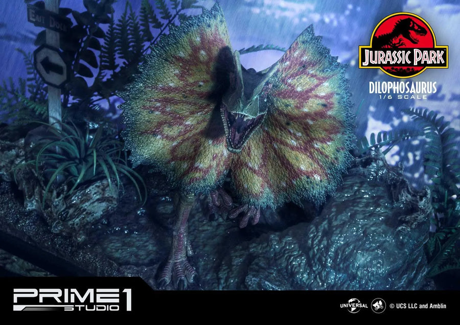 Dilophosaurus (Bonus Version) Jurassic Park (Film) – Prime1Studio – ActionFigure Brasil