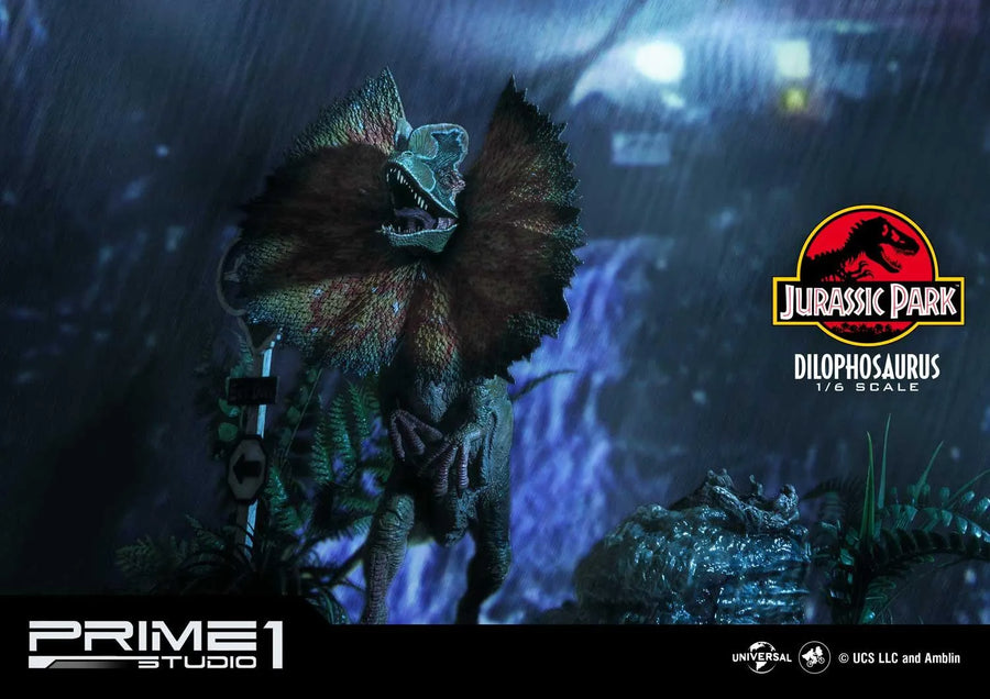 Dilophosaurus (Bonus Version) Jurassic Park (Film) – Prime1Studio – ActionFigure Brasil