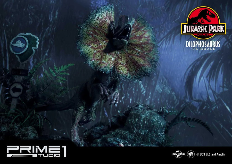 Dilophosaurus (Bonus Version) Jurassic Park (Film) – Prime1Studio – ActionFigure Brasil