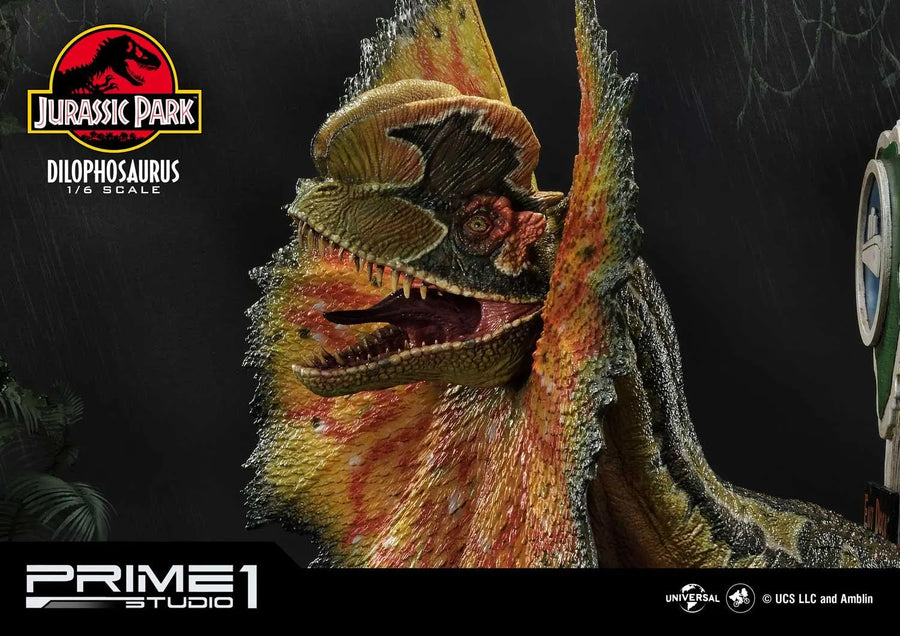 Dilophosaurus (Bonus Version) Jurassic Park (Film) – Prime1Studio – ActionFigure Brasil
