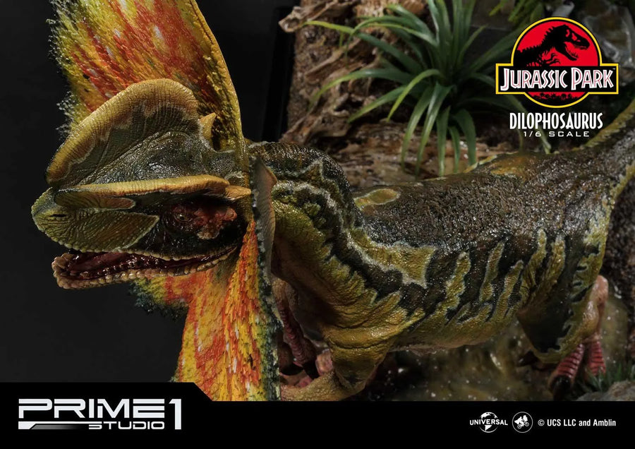 Dilophosaurus (Bonus Version) Jurassic Park (Film) – Prime1Studio – ActionFigure Brasil