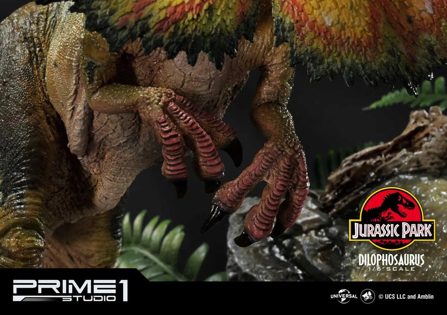 Dilophosaurus (Bonus Version) Jurassic Park (Film) – Prime1Studio – ActionFigure Brasil