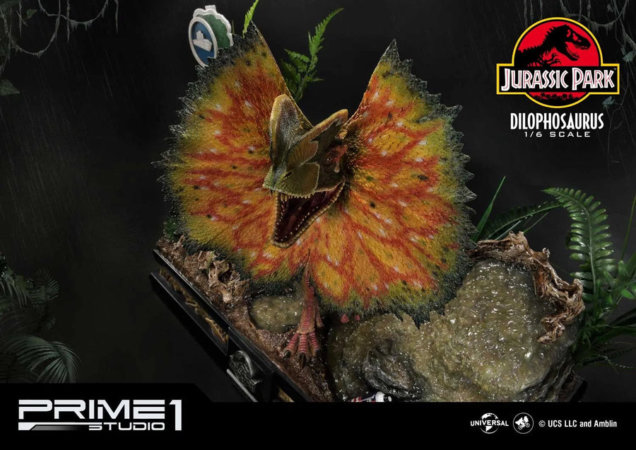 Dilophosaurus (Bonus Version) Jurassic Park (Film) – Prime1Studio – ActionFigure Brasil