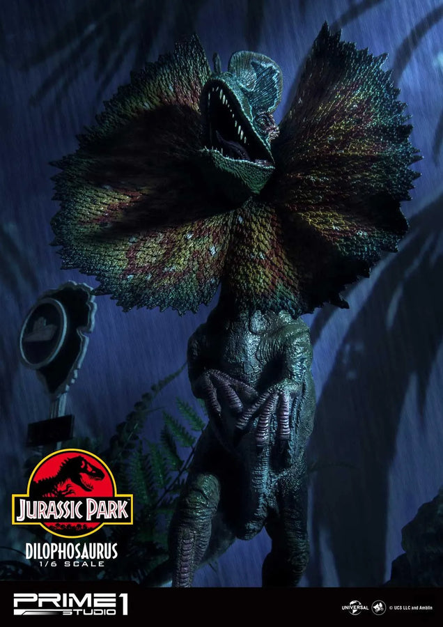Dilophosaurus (Bonus Version) Jurassic Park (Film) – Prime1Studio – ActionFigure Brasil