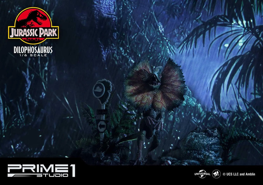 Dilophosaurus (Bonus Version) Jurassic Park (Film) – Prime1Studio – ActionFigure Brasil