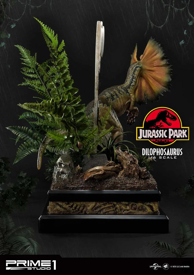 Dilophosaurus (Regular Version) Jurassic Park (Film) – Prime1Studio – ActionFigure Brasil