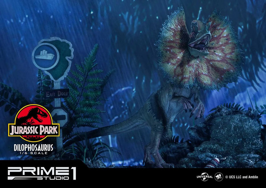 Dilophosaurus (Regular Version) Jurassic Park (Film) – Prime1Studio – ActionFigure Brasil