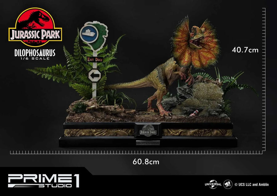 Dilophosaurus (Regular Version) Jurassic Park (Film) – Prime1Studio – ActionFigure Brasil
