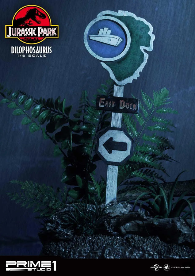 Dilophosaurus (Regular Version) Jurassic Park (Film) – Prime1Studio – ActionFigure Brasil