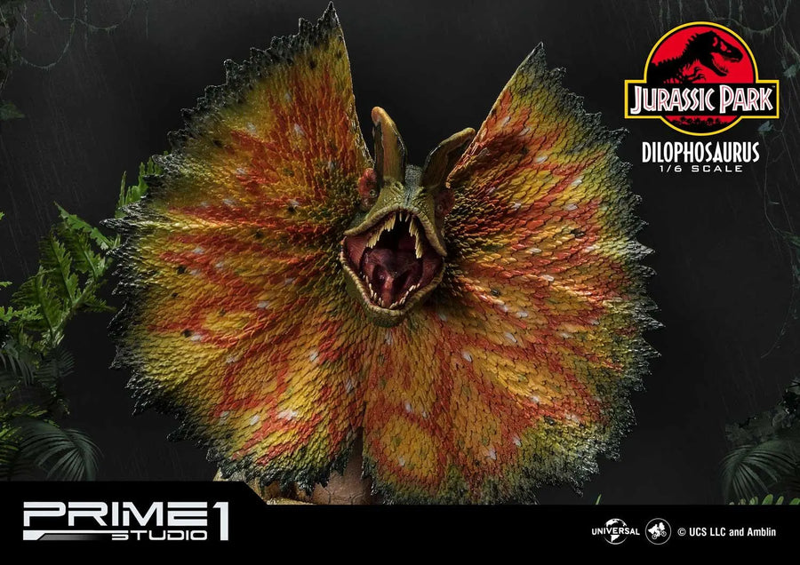 Dilophosaurus (Regular Version) Jurassic Park (Film) – Prime1Studio – ActionFigure Brasil