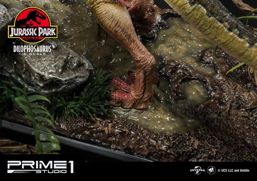 Dilophosaurus (Regular Version) Jurassic Park (Film) – Prime1Studio – ActionFigure Brasil