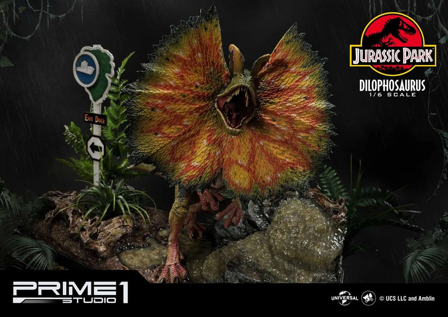 Dilophosaurus (Regular Version) Jurassic Park (Film) – Prime1Studio – ActionFigure Brasil
