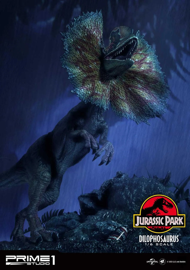 Dilophosaurus (Regular Version) Jurassic Park (Film) – Prime1Studio – ActionFigure Brasil