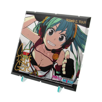 Dioramansion 150 Racing Miku 2020 Ver. Pit Option Panel Rd.2 FUJIㅤ – PLUM – ActionFigureBrasil — ângulo diferente