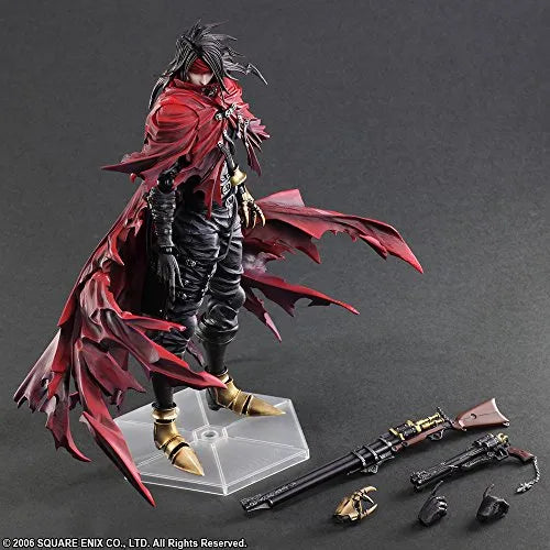 Dirge of Cerberus: Final Fantasy VII - Vincent Valentine - Play Arts Kaiㅤ – Square Enix – ActionFigureBrasil