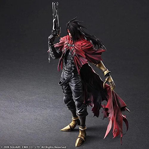Dirge of Cerberus: Final Fantasy VII - Vincent Valentine - Play Arts Kaiㅤ – Square Enix – ActionFigureBrasil