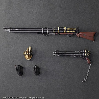 Dirge of Cerberus: Final Fantasy VII - Vincent Valentine - Play Arts Kaiㅤ – Square Enix – ActionFigureBrasil — iluminação de estúdio