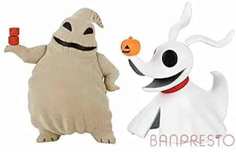 Disney Characters - Fluffy Puffy - Oogie Boogie & Zero (Banpresto)ㅤ – Banpresto – ActionFigureBrasil
