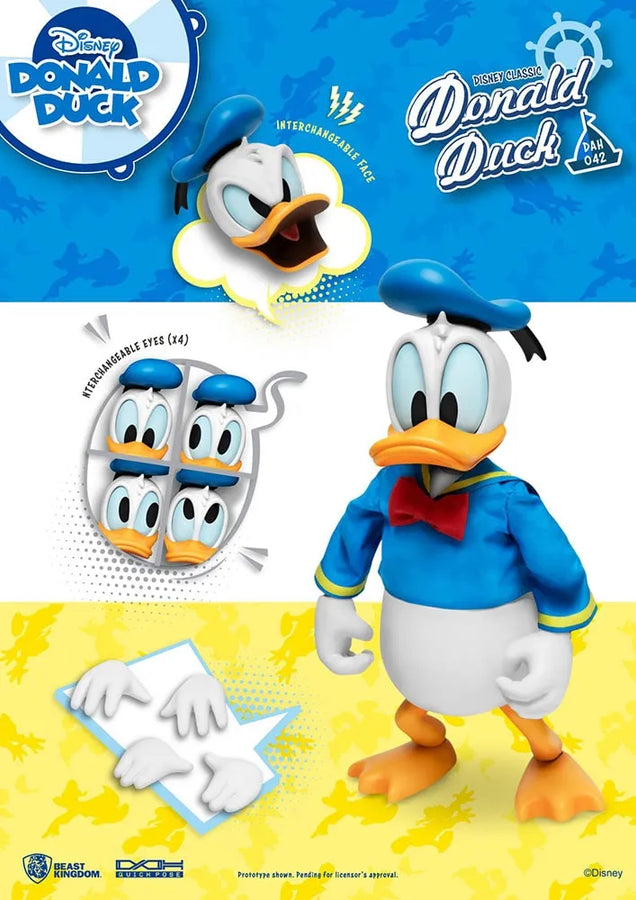 Disney Classic Donald Duck – Beast Kingdom – ActionFigure Brasil — acessórios