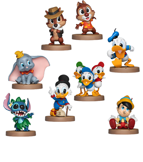 Disney Classic Series Bundle – Beast Kingdom – ActionFigure Brasil