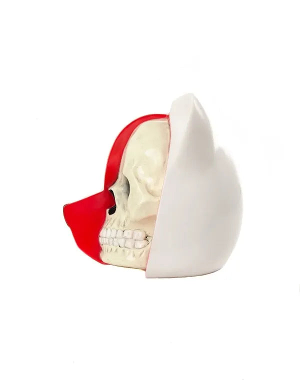Dissected Bear Head (White) – Clutter Studios – ActionFigure Brasil