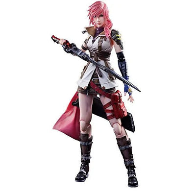 Dissidia Final Fantasy - Lightning - Play Arts Kaiㅤ – Square Enix – ActionFigureBrasil