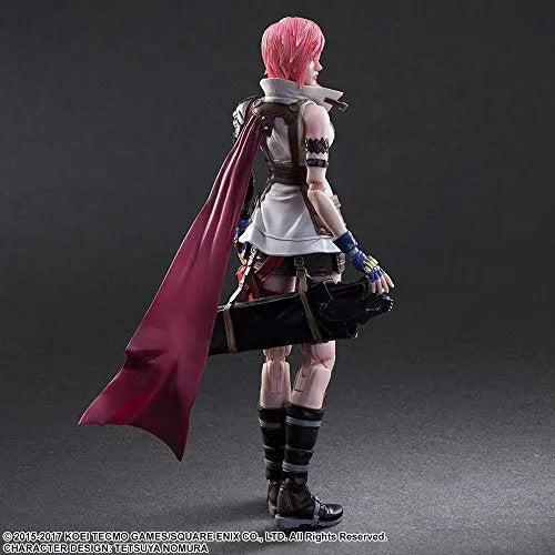 Dissidia Final Fantasy - Lightning - Play Arts Kaiㅤ – Square Enix – ActionFigureBrasil