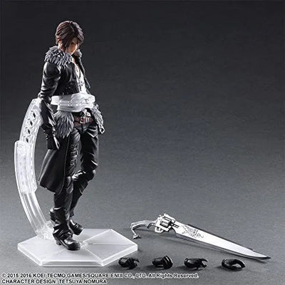 Dissidia Final Fantasy - Squall Leonhart - Play Arts Kai (Square Enix)ㅤ – Square Enix – ActionFigureBrasil — ângulo diferente