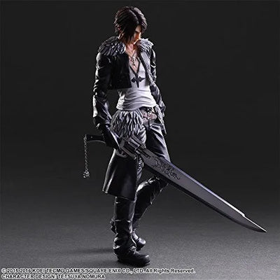Dissidia Final Fantasy - Squall Leonhart - Play Arts Kai (Square Enix)ㅤ – Square Enix – ActionFigureBrasil — com base expositora