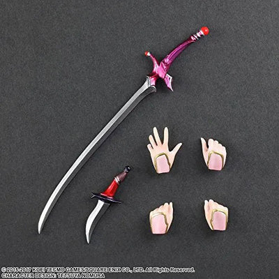 Dissidia Final Fantasy - Tina Branford - Play Arts Kaiㅤ – Square Enix – ActionFigureBrasil — iluminação de estúdio