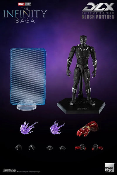DLX Black Panther – Threezero – ActionFigure Brasil — com base expositora