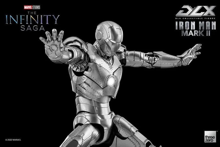 DLX Iron Man Mark 2 – Threezero – ActionFigure Brasil