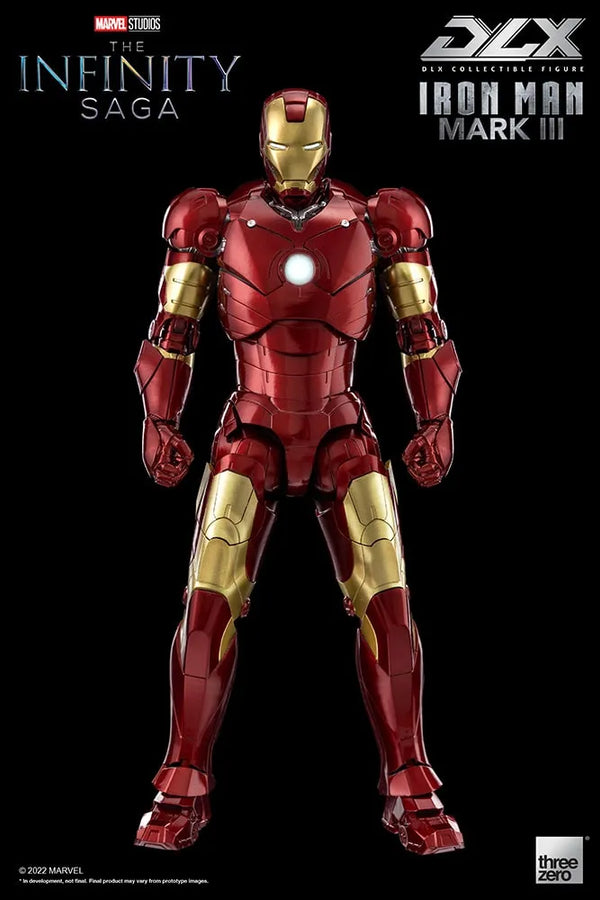 DLX Iron Man Mark 3 – Threezero – ActionFigure Brasil