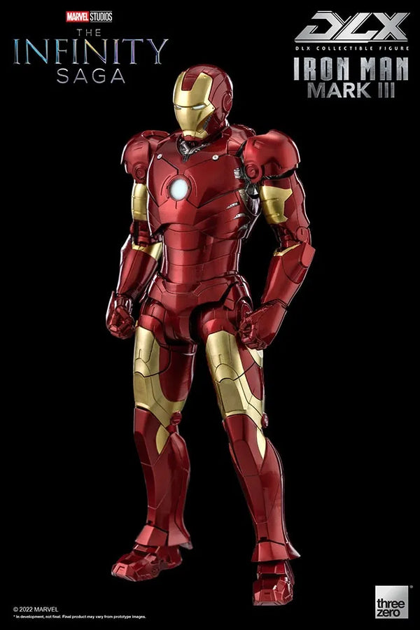 DLX Iron Man Mark 3 – Threezero – ActionFigure Brasil