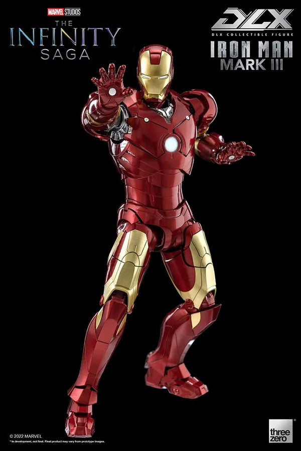 DLX Iron Man Mark 3 – Threezero – ActionFigure Brasil