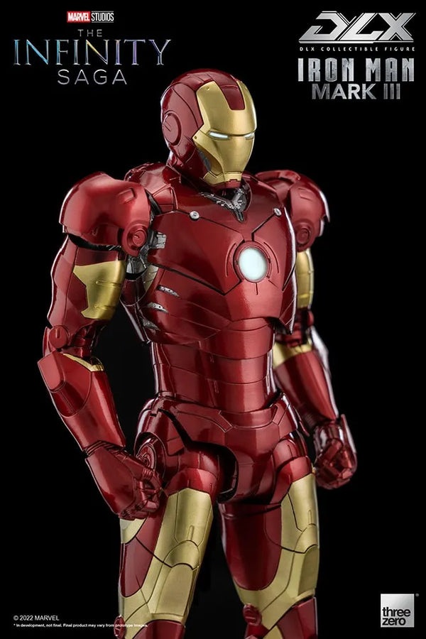 DLX Iron Man Mark 3 – Threezero – ActionFigure Brasil