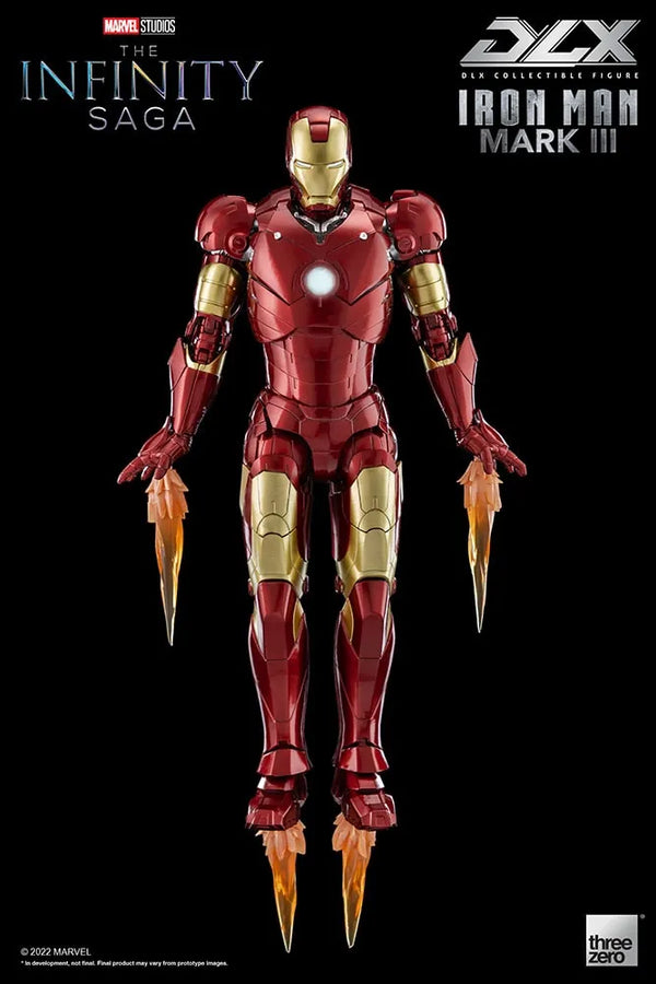 DLX Iron Man Mark 3 – Threezero – ActionFigure Brasil