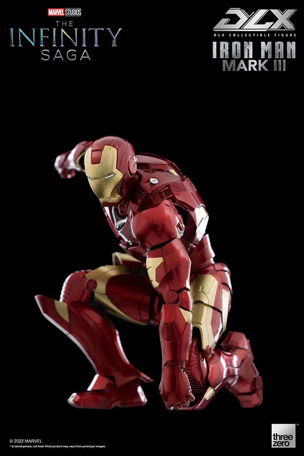 DLX Iron Man Mark 3 – Threezero – ActionFigure Brasil