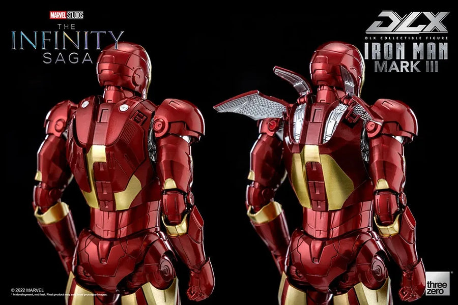 DLX Iron Man Mark 3 – Threezero – ActionFigure Brasil