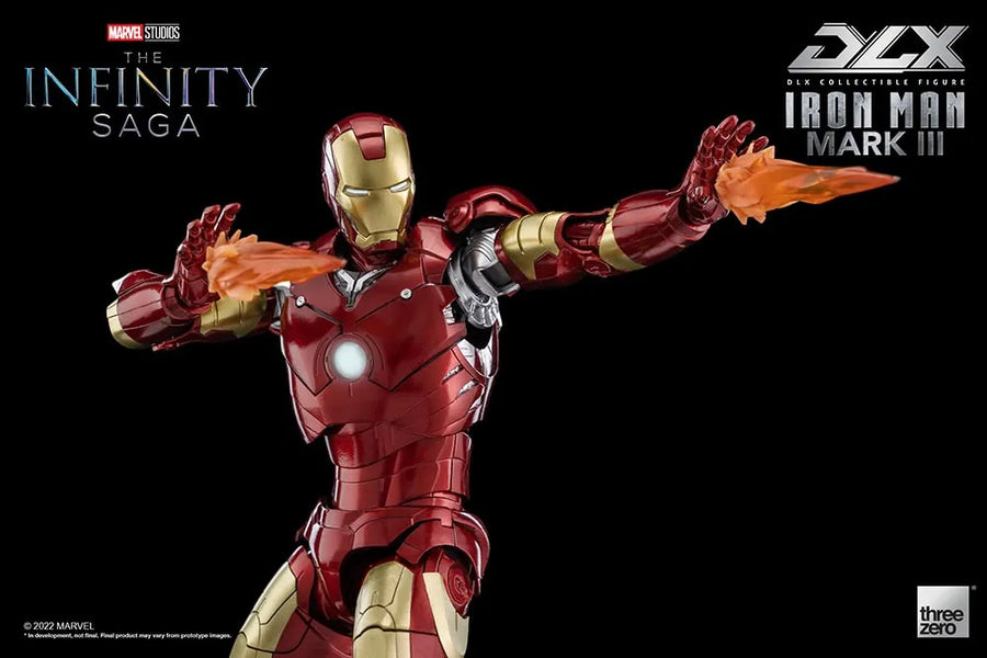 DLX Iron Man Mark 3 – Threezero – ActionFigure Brasil