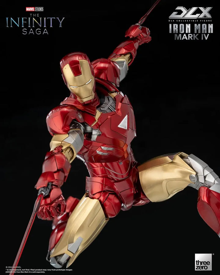 DLX Iron Man Mark 4 – Threezero – ActionFigure Brasil